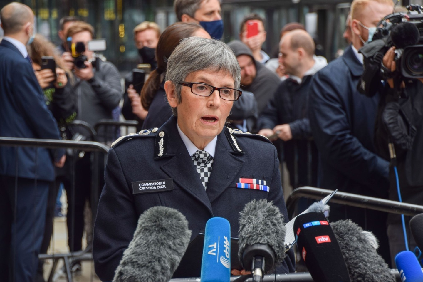Die Londoner Polizeichefin Cressida Dick steht seit längerer Zeit in der Kritik.