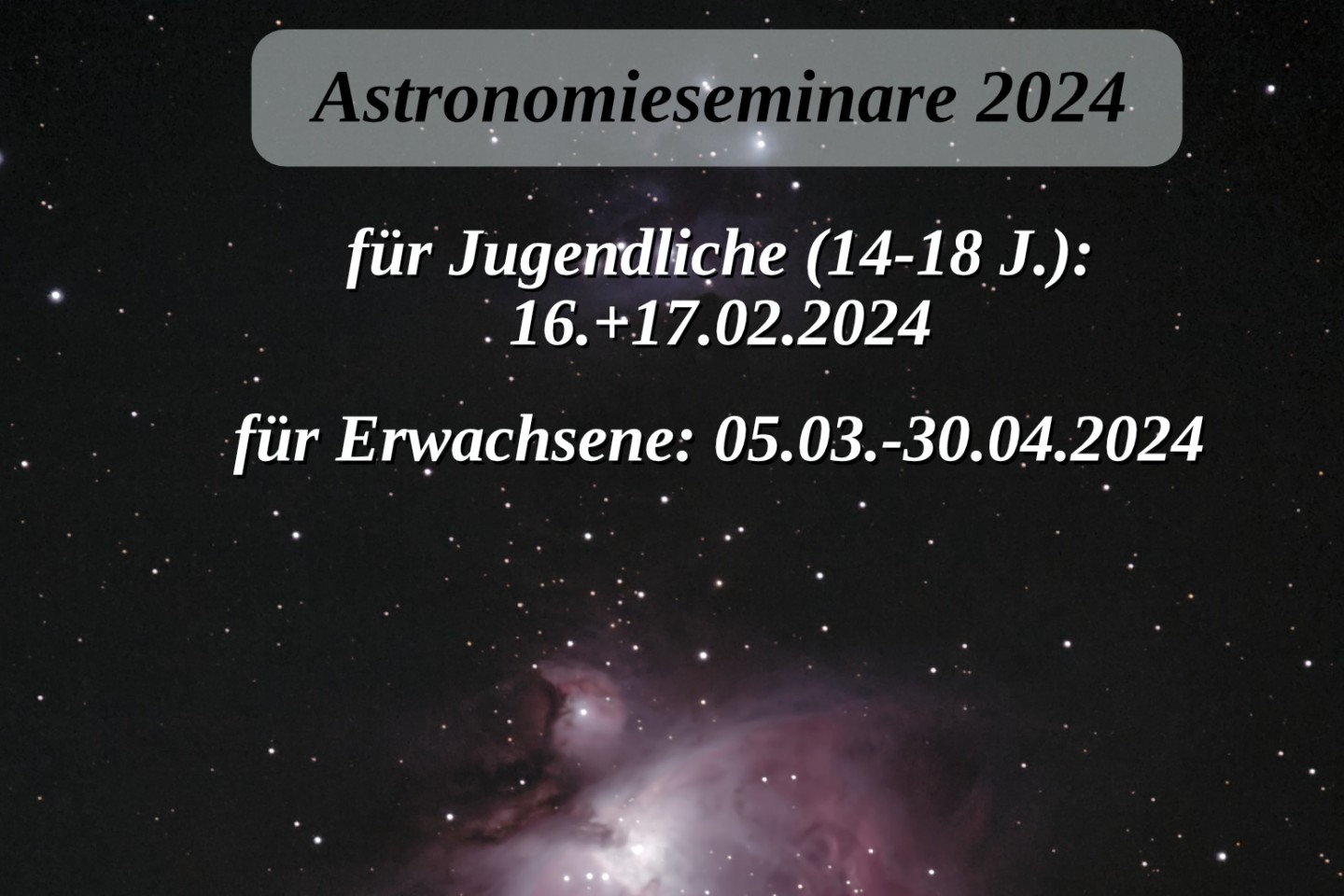 Sterne, Sternwarte, Ingolstadt, Astronomieseminar, Bayern, 