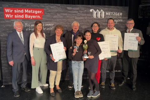 Metzgerei Richard Huber Gbr mit dem bayerischen Metzger Cup ausgezeichnet